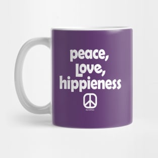 Peace, Love, Hippieness Mug